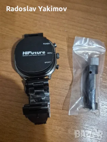 smartwatch Hifuture Aix 1.43 черен цвят, снимка 2 - Друга електроника - 55318446