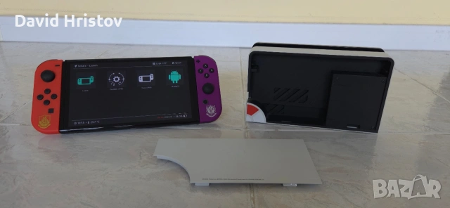 Продавам моднат Nintendo Switch OLED - Пълен Комплект + Android и Игри, снимка 6 - Nintendo конзоли - 54990049