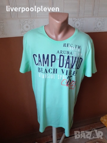 👉Нова Camp David Original L ефектна, снимка 2 - Тениски - 54800329