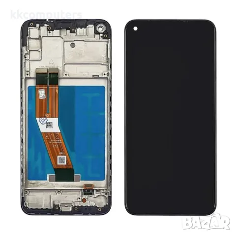 Дисплей за SAMSUNG A115/ M115 Galaxy A11 (2020)/ M11 (2020) с корпусна рамка
