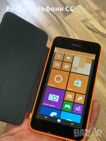 Nokia Lumia 530 Orange and Black, снимка 2 - Nokia - 54896622