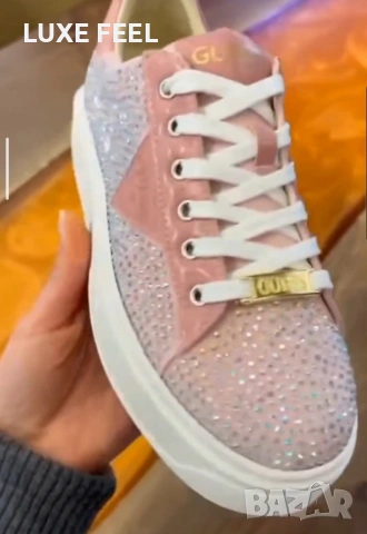 GUESS ⚜️Обувки с Камъни , снимка 4 - Дамски ежедневни обувки - 53964206