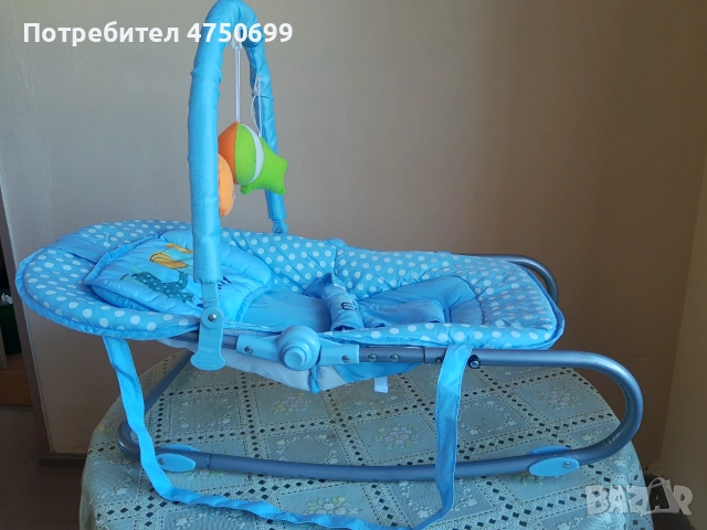 Бебешки шезлонг „Moni“ , снимка 2 - Детски шезлонги - 55183071