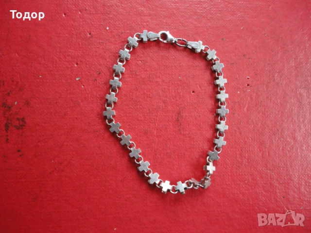 Сребърна гривна 925 ORX, снимка 2 - Гривни - 54080597