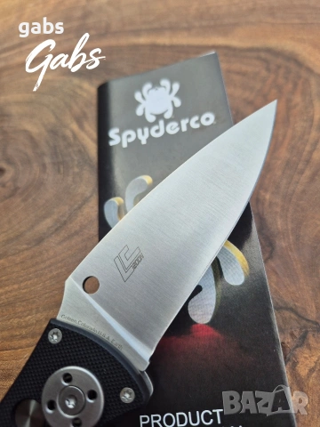 Автоматичен нож Spyderco Autonomy 2 C165GP2, снимка 13 - Ножове - 54750847