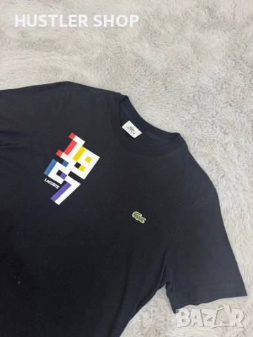 Мъжка тениска LACOSTE. Размер S, снимка 2 - Тениски - 54287070