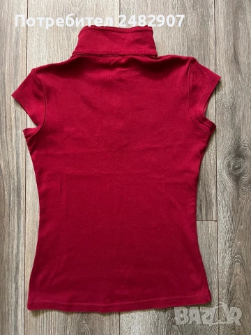 Дамска тениска ZARA, снимка 5 - Тениски - 54439753