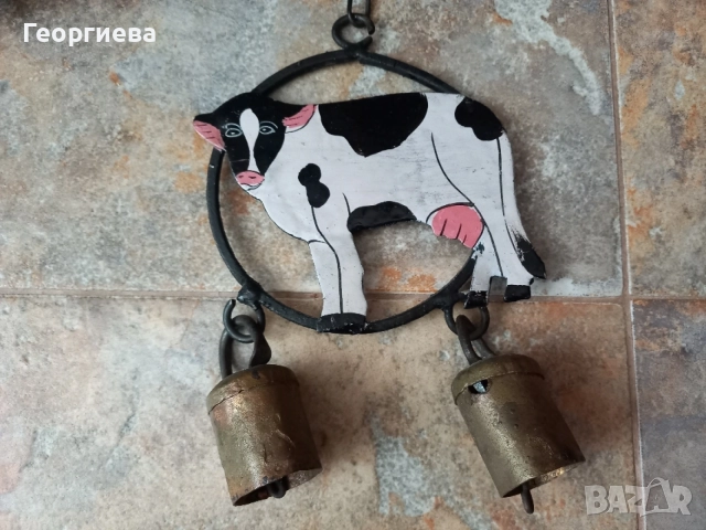 Две звънчета за декорация , снимка 2 - Антикварни и старинни предмети - 50723394