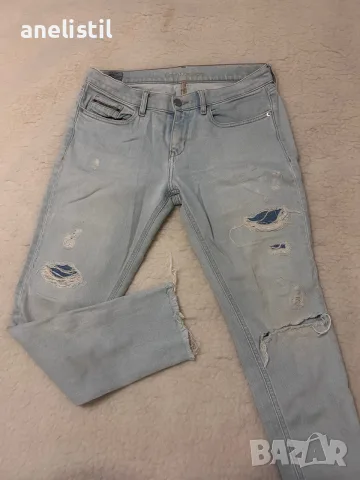 Оригинални Calvin Klein Jeans – светлосини дънки