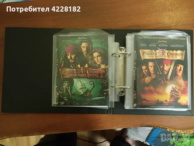 Movie collection album DvD films
