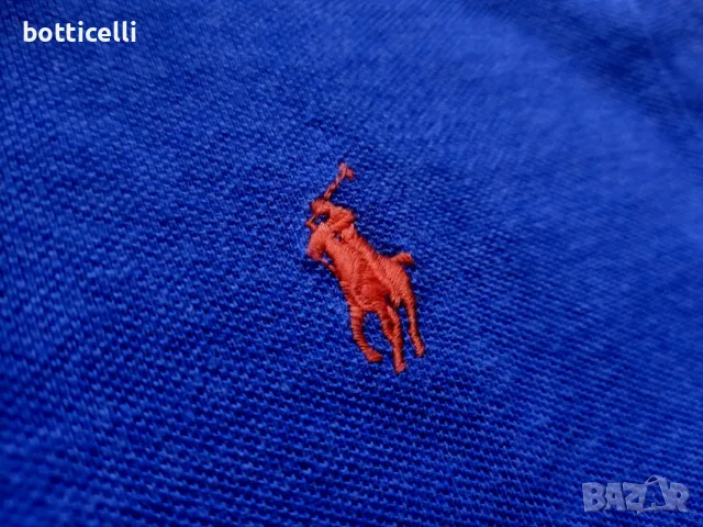 POLO Ralph Lauren Cotton Shirt Mens - M - оригинална мъжка тениска, снимка 8 - Спортни дрехи, екипи - 55494770