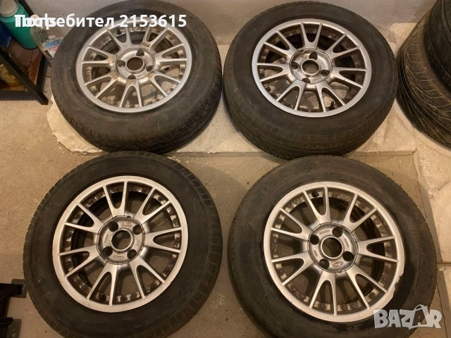 гуми с aлуминиеви джанти borbet за Форд Aluminievi djanti FORD 15 цола, снимка 2 - Гуми и джанти - 54841467