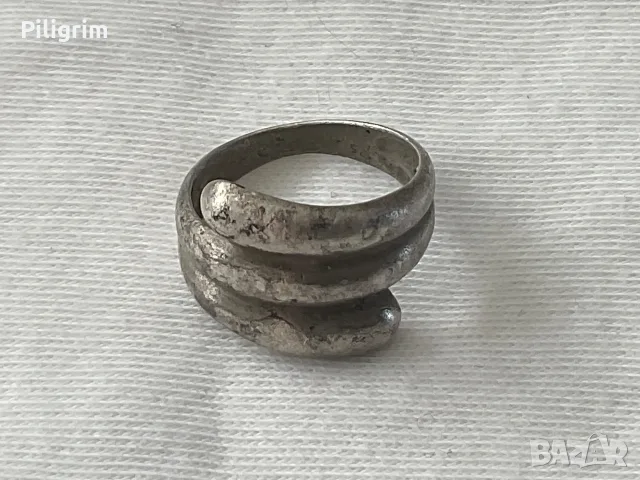 Винтидж сребърен пръстен, 925.