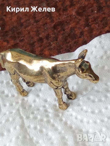 Бронзова фигурка на магаре 45034, снимка 6 - Колекции - 54177652