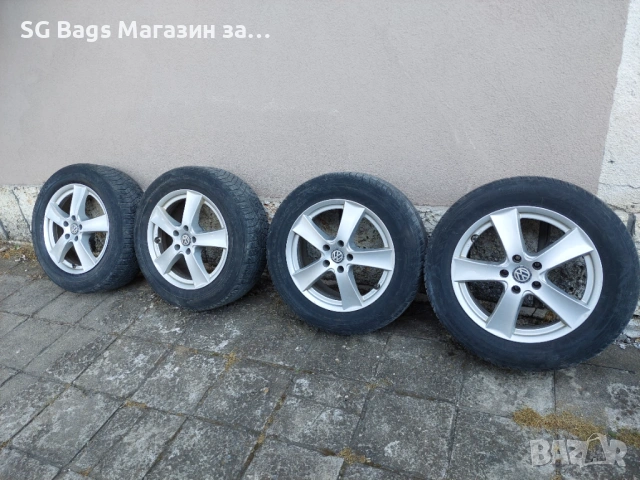 Vw tiguan лети джанти с гуми 225/60/17, снимка 2 - Гуми и джанти - 54832506