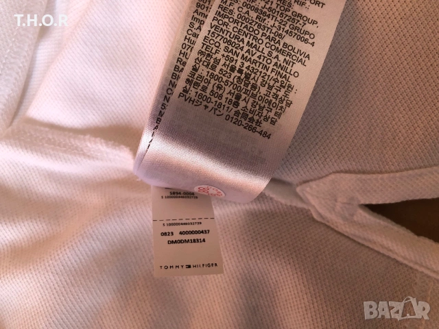 Tommy Hilfiger TOMMY JEANS Polo Shirt ОРИГИНАЛНИ мъжки поло тениски - M/L, снимка 13 - Тениски - 54982127