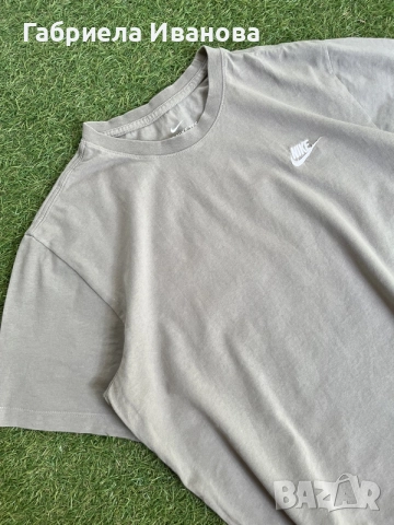 Мъжка тениска Nike Sportswear Club | 100% мек памук | Размер М, снимка 4 - Тениски - 55509054