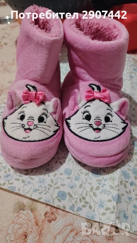 Детски меки зимни пантофи Disney
