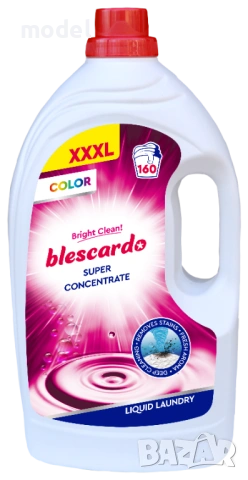 Blescardo Color – Течен Перилен Препарат с Гел Формула за Цветно Пране – 4 л с Дозатор