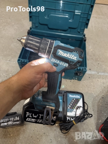 Makita DHP 485 2x5Ah 2024г., снимка 7 - Винтоверти - 55255407