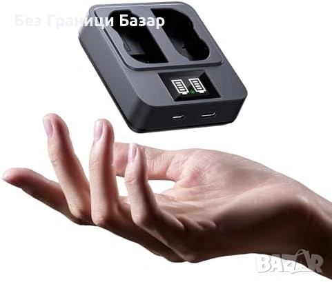 Ново Двойно зарядно EN-EL15C за Nikon Z8 Z6II Z7II D850 D500 батерии фотоапарат