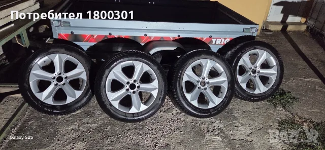 OEM БМВ джанти 19 цола style 232 с гуми 255/50/19