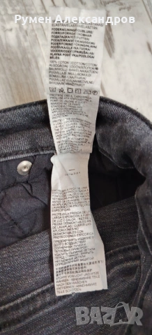 Дамск оригинални черни дънки SUSAN 5 POCKETS JEANS р-р S EUR28, снимка 13 - Дънки - 54023405