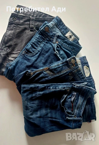 Лот 4 бр.мъжки дънки