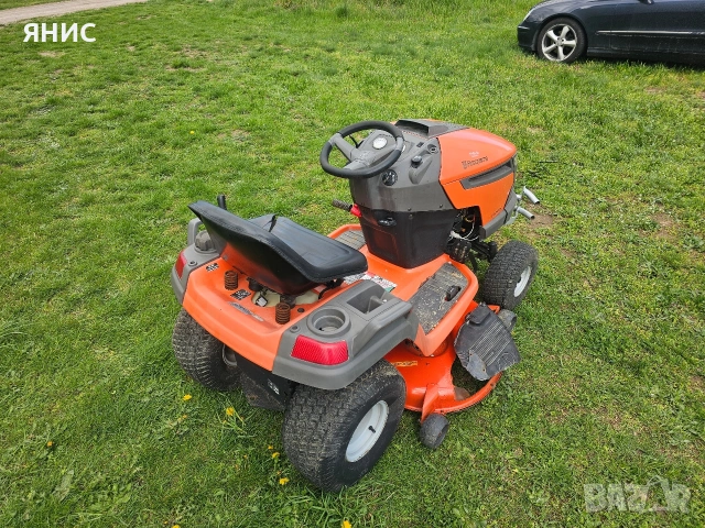 ТРАКТОРНА КОСАЧКА HUSQVARNA 21.КОНЯ. ПЕРФЕКТНА , снимка 5 - Градинска техника - 54295792