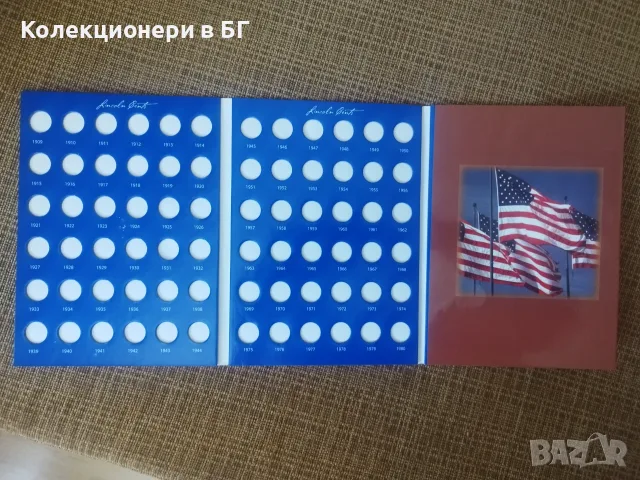 ЧИСТО НОВ АЛБУМ ЗА МОНЕТИ "LINCOLN CENT 1909 – 2009 ГОДИНА", снимка 3 - Нумизматика и бонистика - 55577576