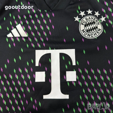 Футболна тениска Adidas Bayern Munich 2023-24 Away Kane #9 размер S, снимка 3 - Футбол - 54435939