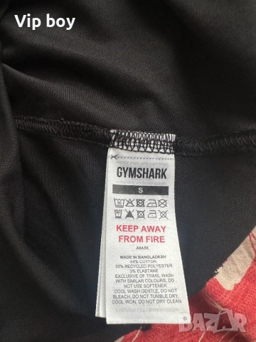 Gymshark фитнес потник S, снимка 6 - Тениски - 54650591