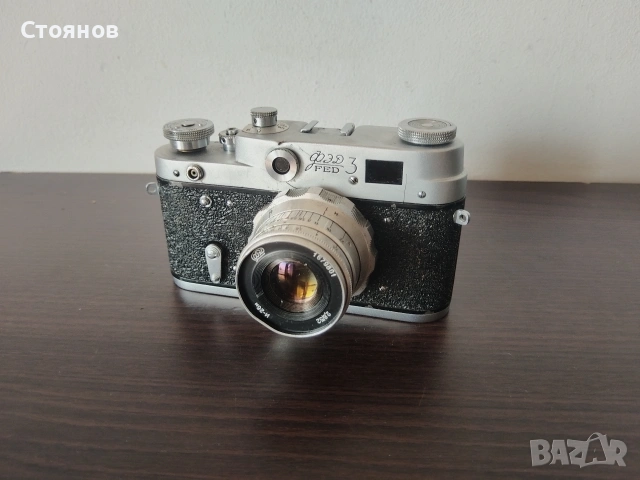 Фотоапарат ZORKI-4, ЗОРКИЙ-5, ФеД-2, ФеД-3 СССР, снимка 17 - Фотоапарати - 35822942