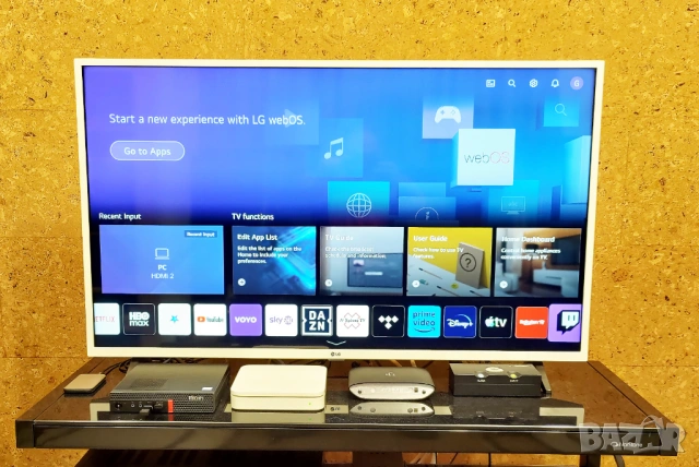 LG 43UQ76903LE 43 4K UHD IPS Smart TV, White (Бял) + Magic Remote, Като Нов, Отлично Състояние., снимка 3 - Телевизори - 54442683