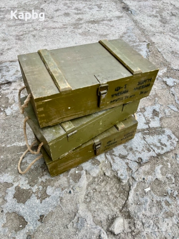 Военен армейски сандък , снимка 4 - Антикварни и старинни предмети - 54597688