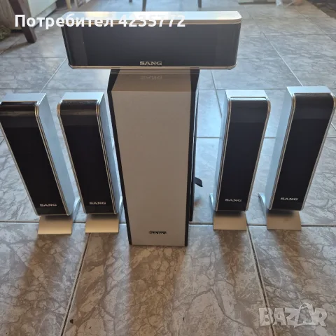 Аудио система за домашно кино. 