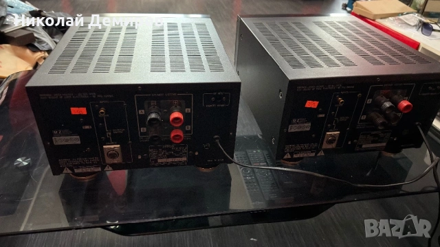 Denon POA-4400 моно блокове 250 вата, снимка 4 - Ресийвъри, усилватели, смесителни пултове - 54327262