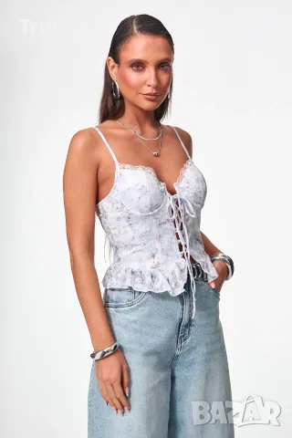 - 20 % Хит! Красив корсет, неженпдесен, мека материя, снимка 2 - Корсети, бюстиета, топове - 55562408