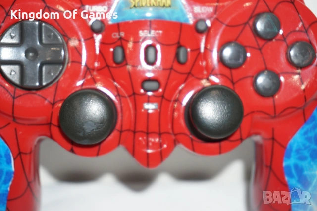 Оригинален Контролер Spider-Pad Marvel Naki за Playstation 2  ТЕСТВАН И РАБОТЕЩ, снимка 5 - Аксесоари - 54312209