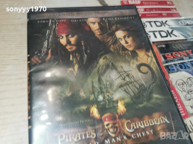 PIRATES CARIBEAN DVD 2107261211L1, снимка 5 - DVD филми - 55358996
