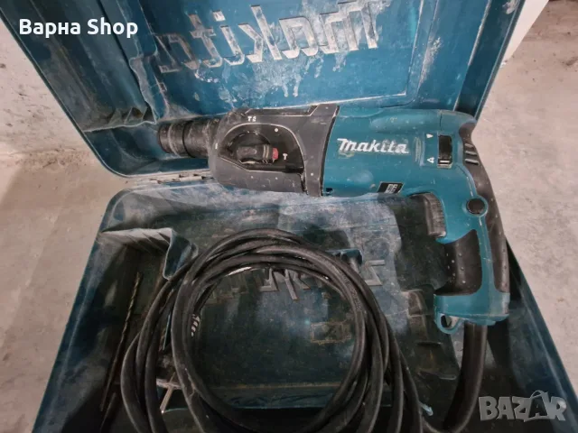 Перфоратор Makita HR2470, снимка 5 - Бормашини - 55619516