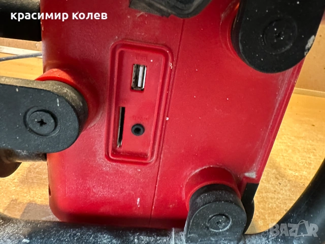 строително радио "HILTI"/USB ,SD,AUX/, снимка 7 - Радиокасетофони, транзистори - 55018223