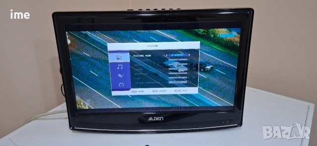 12V LCD Телевизор Alden НОМЕР 61. Model PLK-1668. 16 инча 41 см...., снимка 10 - Телевизори - 55158252