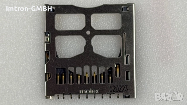 Молекс 0679130002  КОНТАКТНА SD КАРТА R/A SMD Конектори за карти с памет 2.5MM , снимка 3 - Друга електроника - 54846717