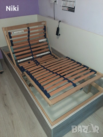 продавам болнично електрическо легло, снимка 4 - Спални и легла - 54585205