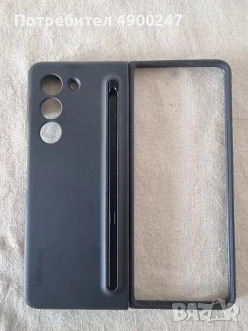 Продавам оригинален Samsung Slim S Pen Case за Galaxy Z Fold5, в комплект с оригинален Slim S Pen., снимка 4 - Калъфи, кейсове - 55440992