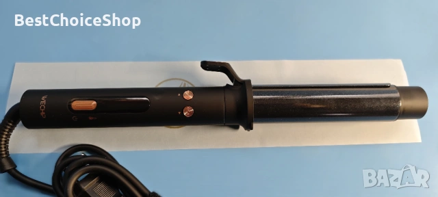 Въртяща се автоматична маша на 360°, WeChip с LED дисплей за къдрене​, снимка 4 - Маши за коса - 54103925