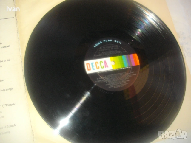 Werner Muller O, Tannenbaum Christmas On The Rhine LP 1956 Decca record DL 8388 ГРАМОФОННА ПЛОЧА, снимка 15 - Грамофонни плочи - 54622335