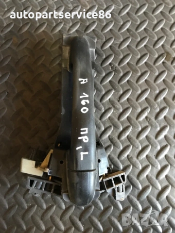 Външна дръжка предна лява врата черна за Mercedes A Class W168 (1997-2002) , снимка 3 - Части - 54122347