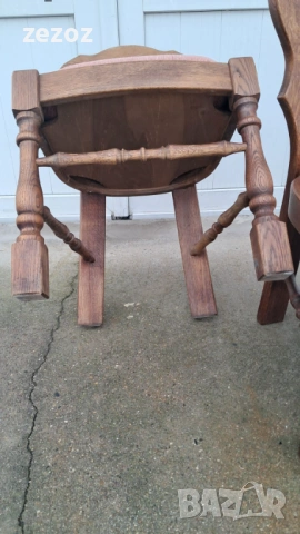 Столове масив Рустик-4 бр.№063, снимка 8 - Столове - 54003822